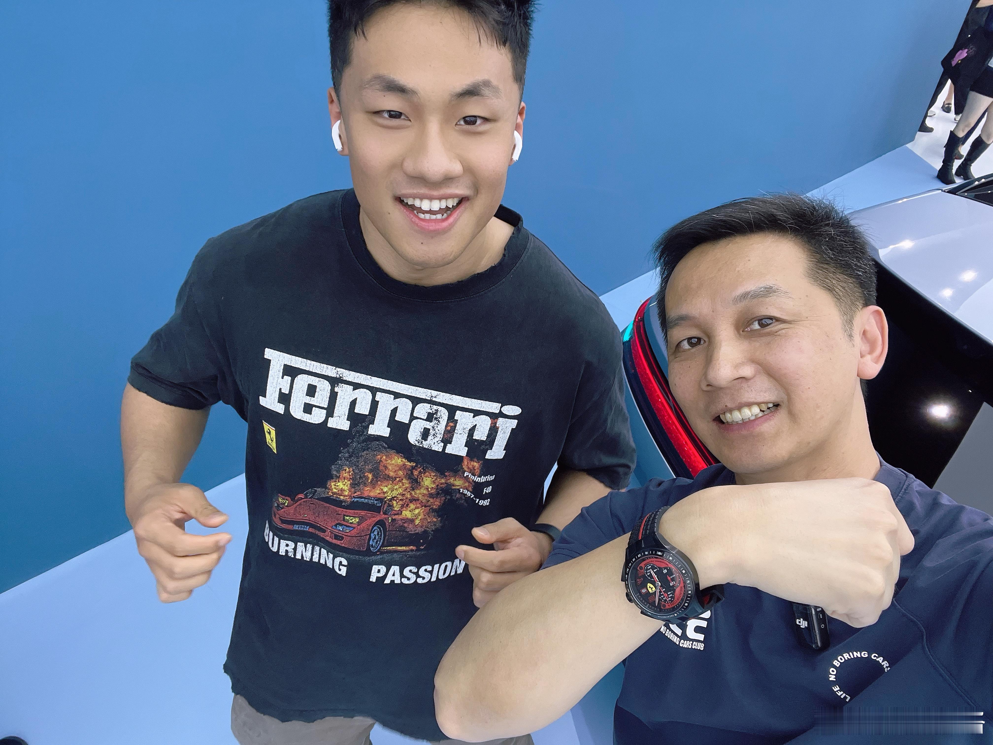 既是和的偶遇，也是法拉利的必然相遇。大v聊车