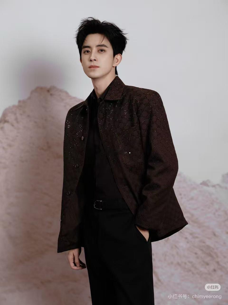 敖瑞鹏给gucci拍的这组大片很好看，贵气十足，也被品牌认领，莫非有深度合作？ 