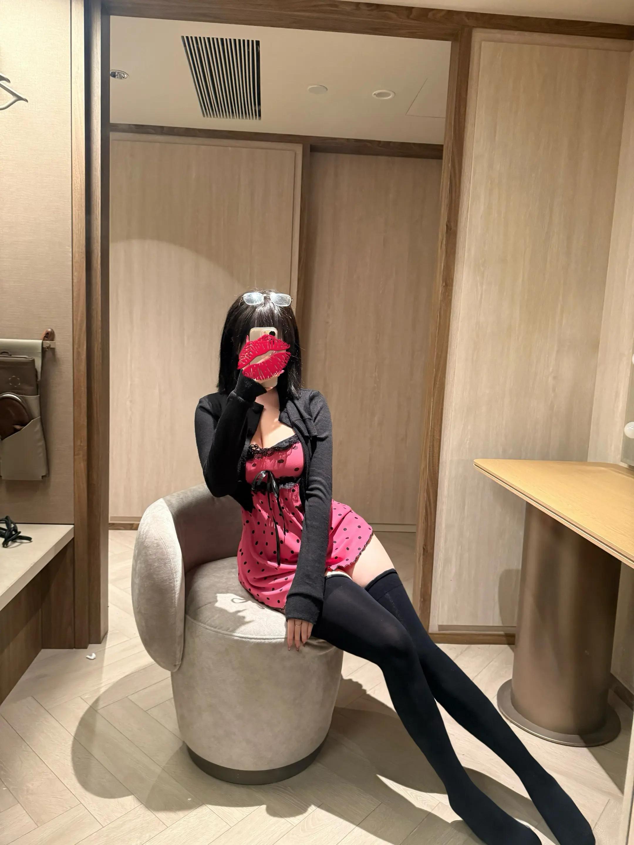 对镜拍
