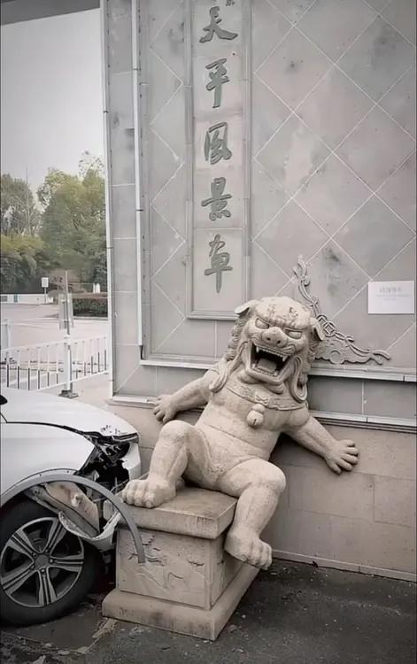 谁把镇海狮子碰了？