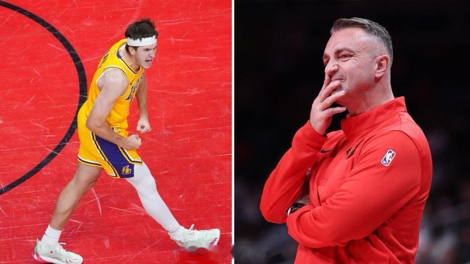 猛龙主帅拉贾科维奇接受媒体采访，再次抱怨判罚不公正的问题😧“在这个联盟里，有些