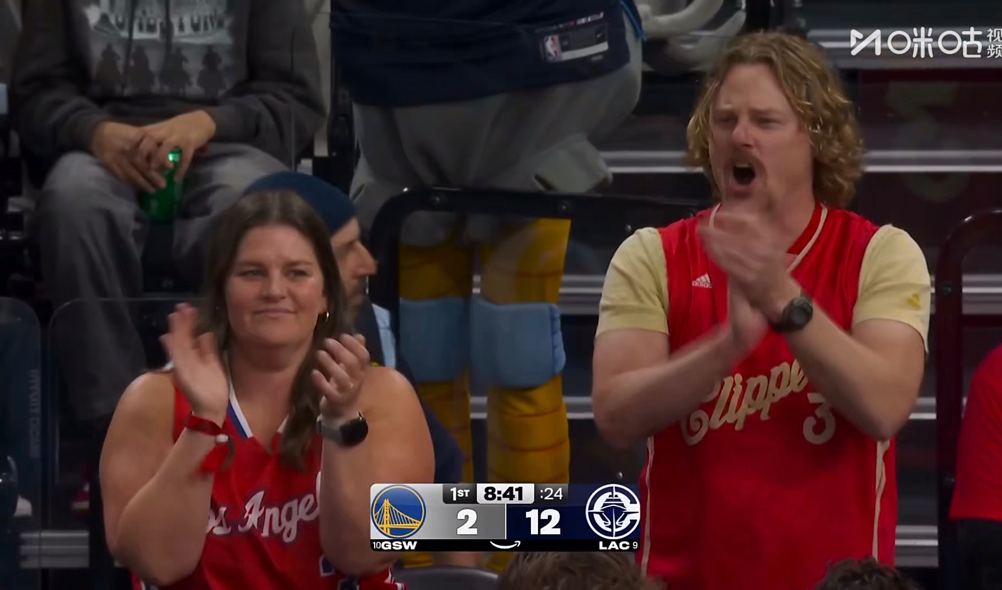 勇士上来就被打停了