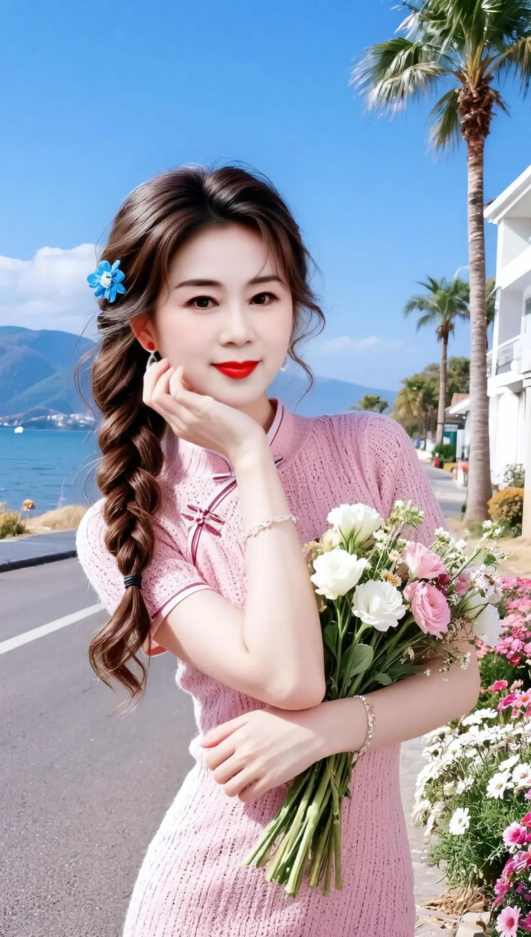 AI温柔旗袍写真 随变ai随便玩