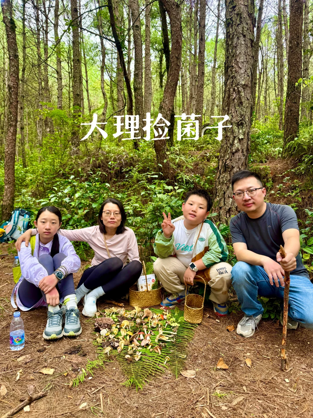 大理亲子捡菌子 | 8.10拾菌记
