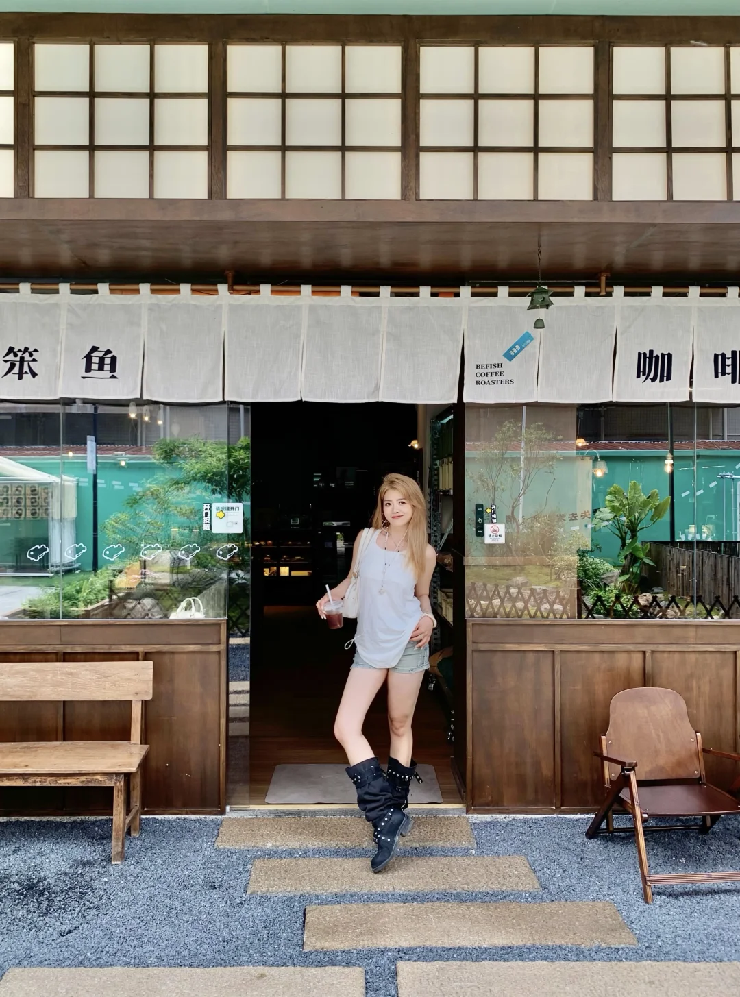 深圳新开！日系氛围感咖啡屋🛖🪵…