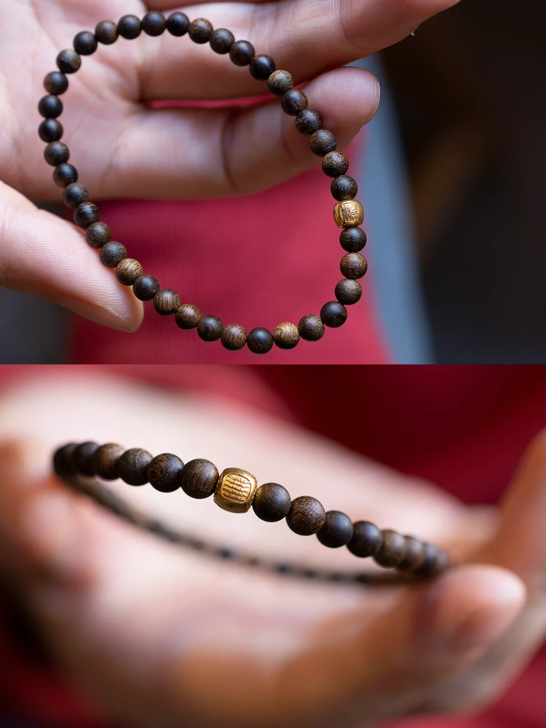 传世经文沉香手串，佩戴灵动富贵！💰💰💰