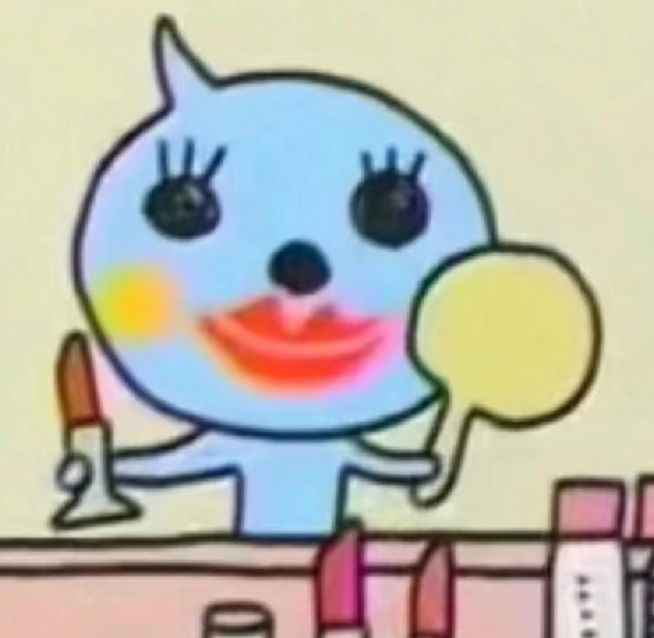 互联网又没放过王俊凯，考古新发现酷儿能不能喊王俊凯做代言人，甚至都是凯撒蓝