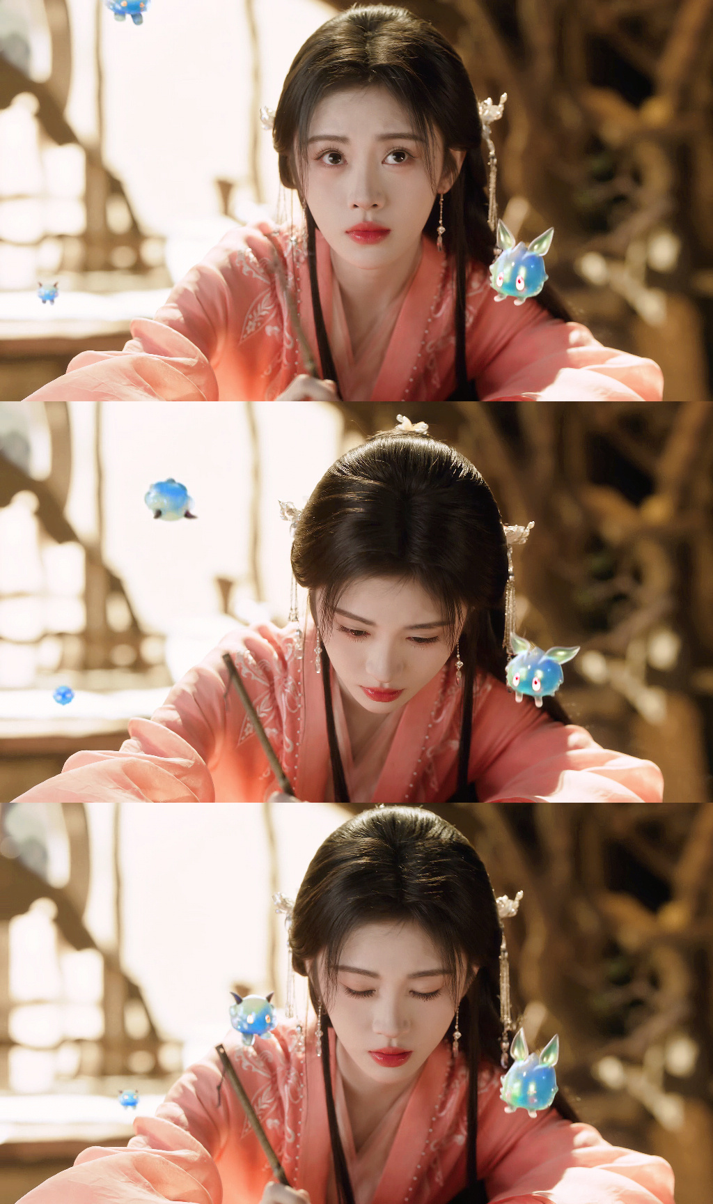 🍊💙鞠婧祎万花世界💙🍊鞠婧祎苏绿夏萬事開心♡=•ㅅ＜=)☆