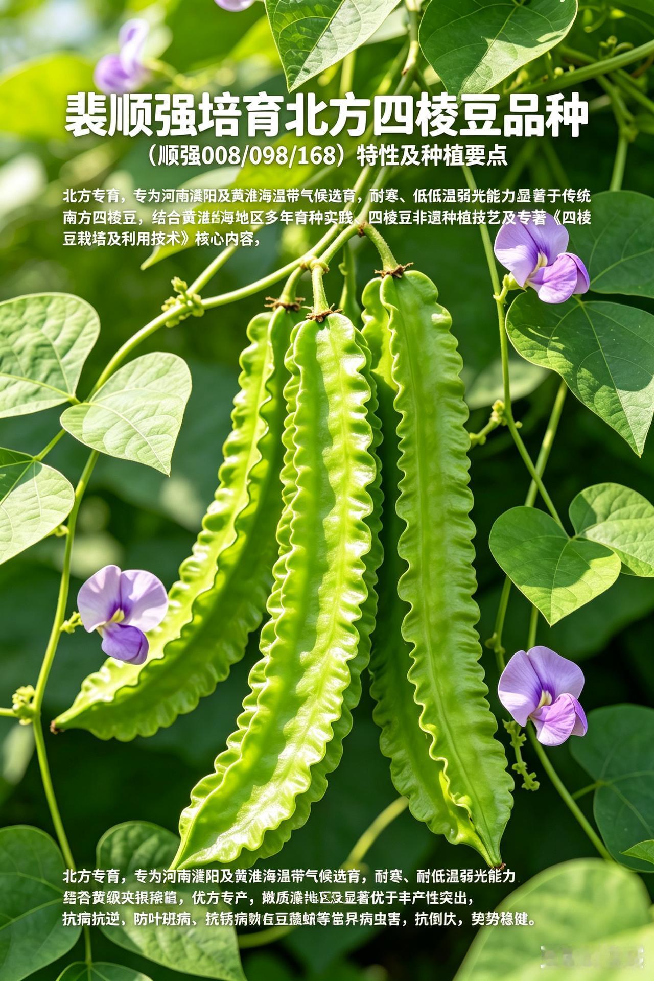 科技赋能“超级作物”：四棱豆深加工技术迎来多维突破

作为兼具高营养价值与气候韧