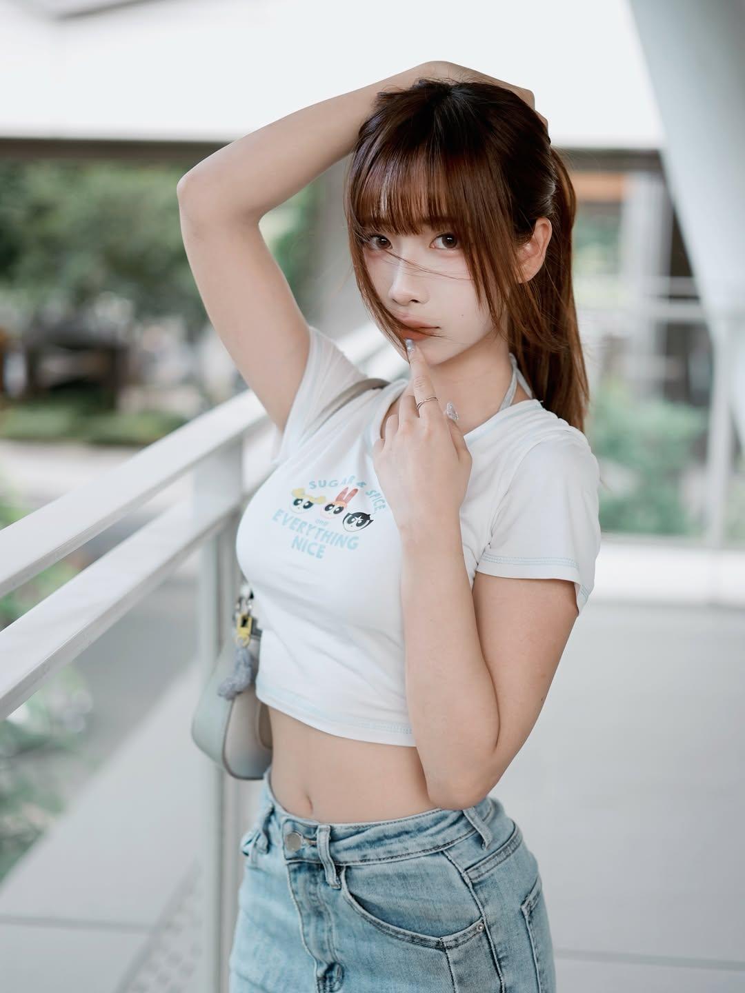 元气少女，清新穿搭，元气满满的一天！🌞💕你日常是怎样穿搭的 少女感穿搭的精髓