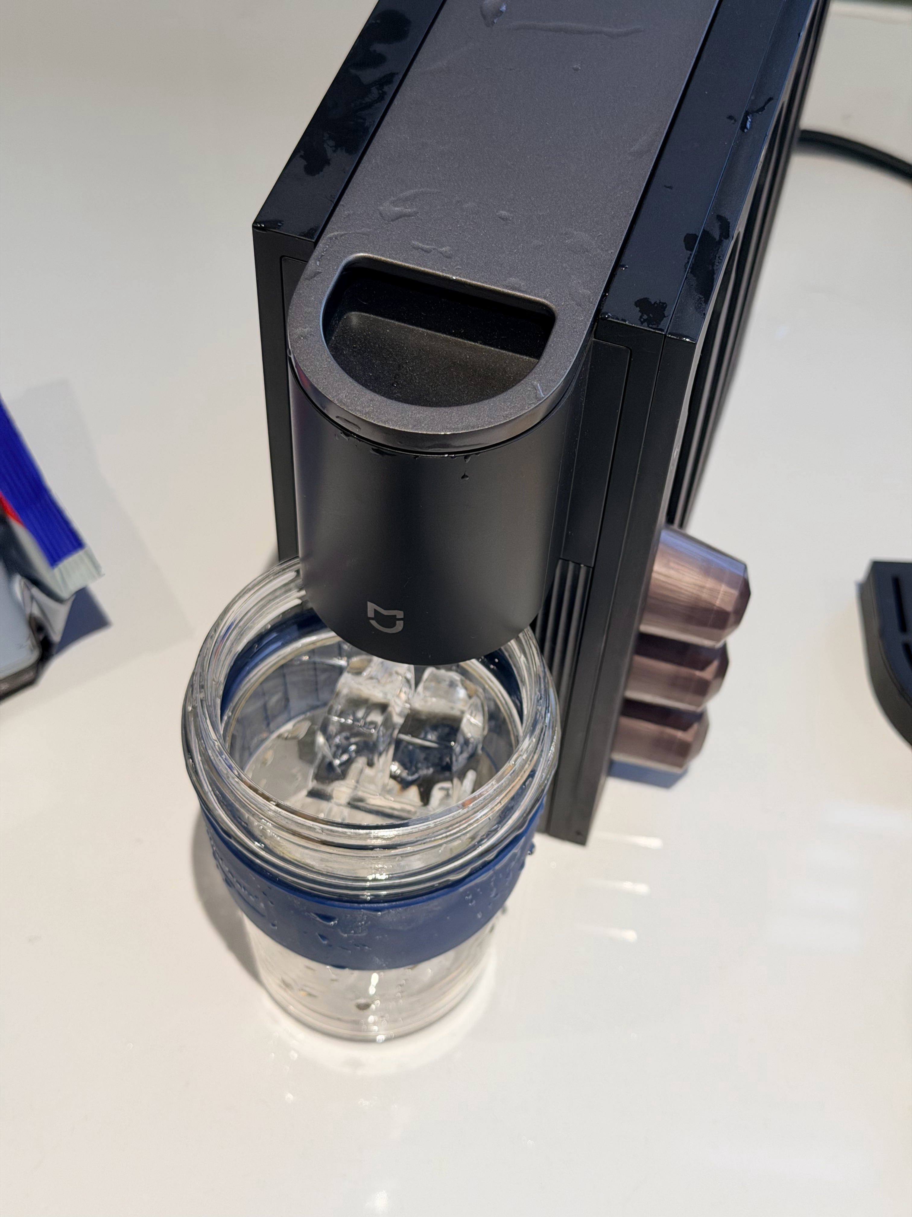 米家这个胶囊咖啡机是真的方便我现在基本上不买咖啡了而且还能各种DIY咖啡