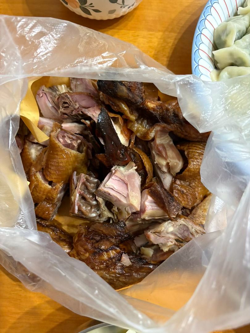 今天的饭还是挺丰盛的 