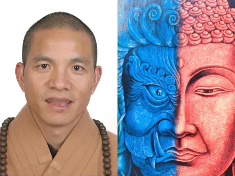 不知道大家发现没有！

新上任的少林寺住持印乐，就是典型的半魔半佛面相，虽然他在