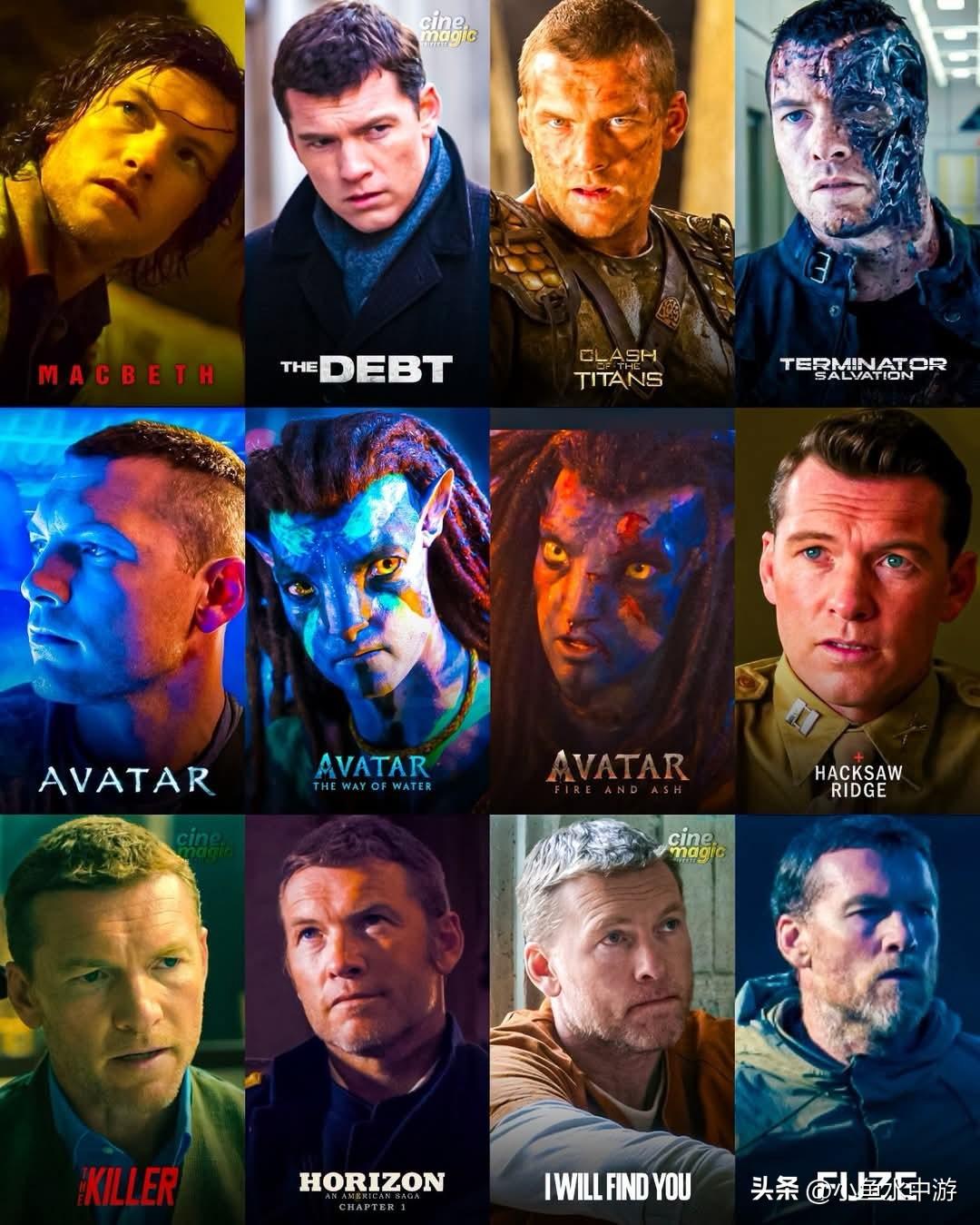 祝萨姆·沃辛顿50岁生日快乐！
 
Sam Worthington = 萨姆·沃