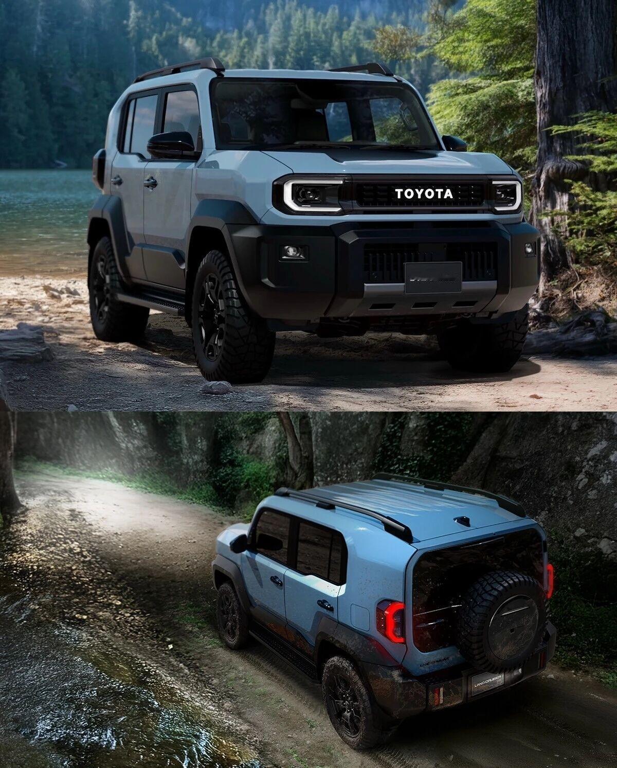 丰田陆巡系列的小兄弟要来了丰田在2025年末的日本移动展上亮相了“Land Cr