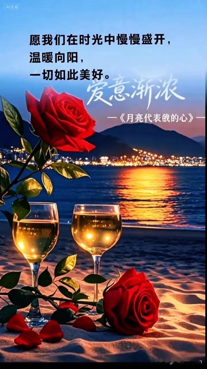 珍惜今生
难得相遇的缘分
共守今生
四季朝暮的祝福
无悔今生
心甘情愿的陪悔
怜
