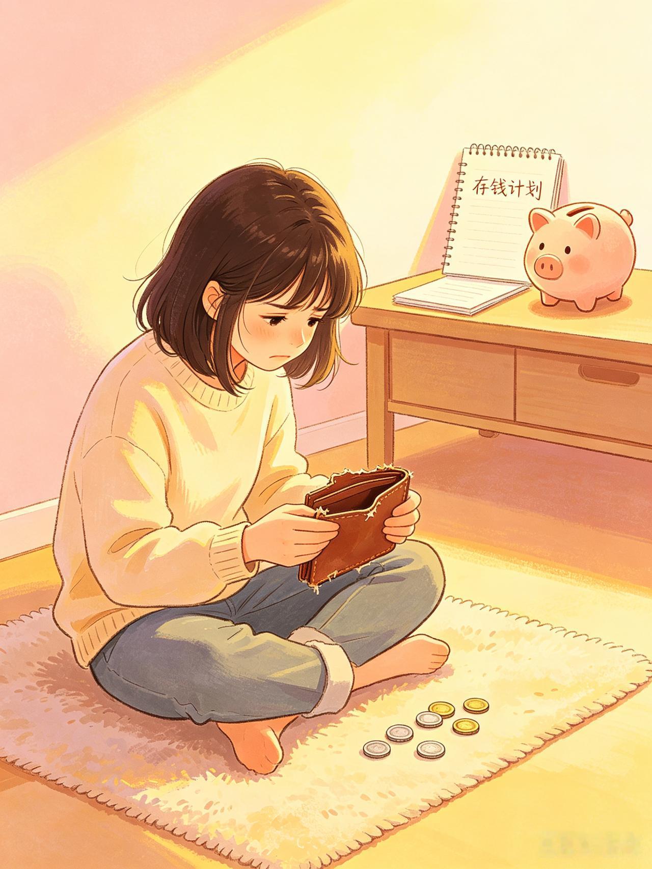 以前总觉得人生及时行乐，赚钱就是用来享受，没必要委屈自己存钱。
经历过生活才懂，