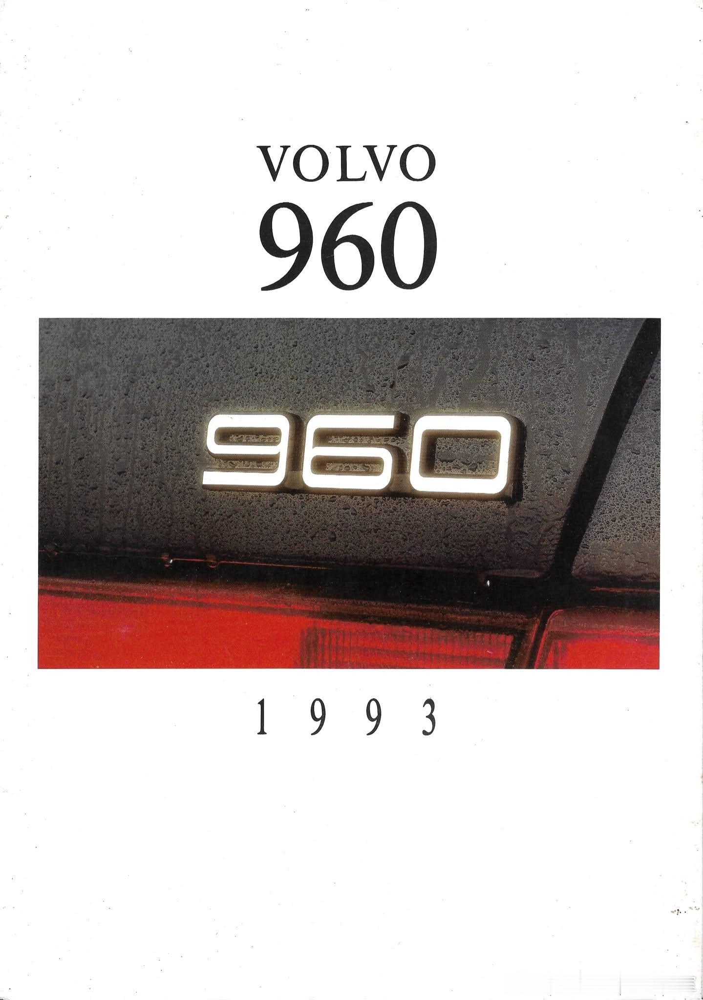 沃尔沃960于1990年秋推出，为1991年款车型，用以取代沃尔沃760。它是沃
