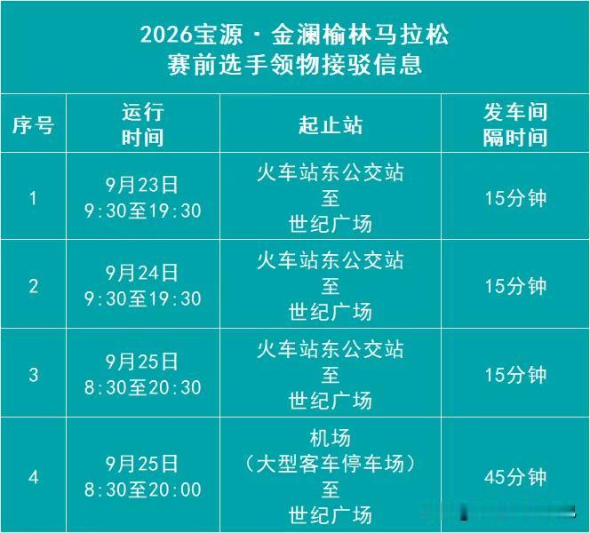  榆林人注意！马拉松来了！一大批公交改线、暂缓发车🚍

榆林老乡们注意啦！
马