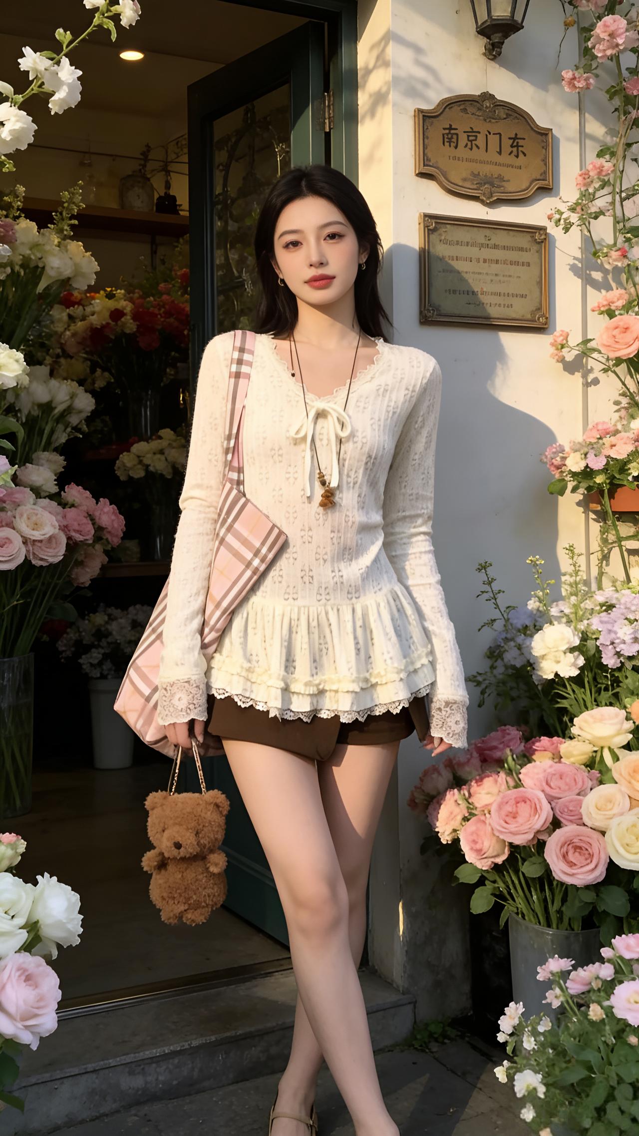 时尚穿搭分享 氛围感十足 上热门 时尚优雅 ootd每日穿搭