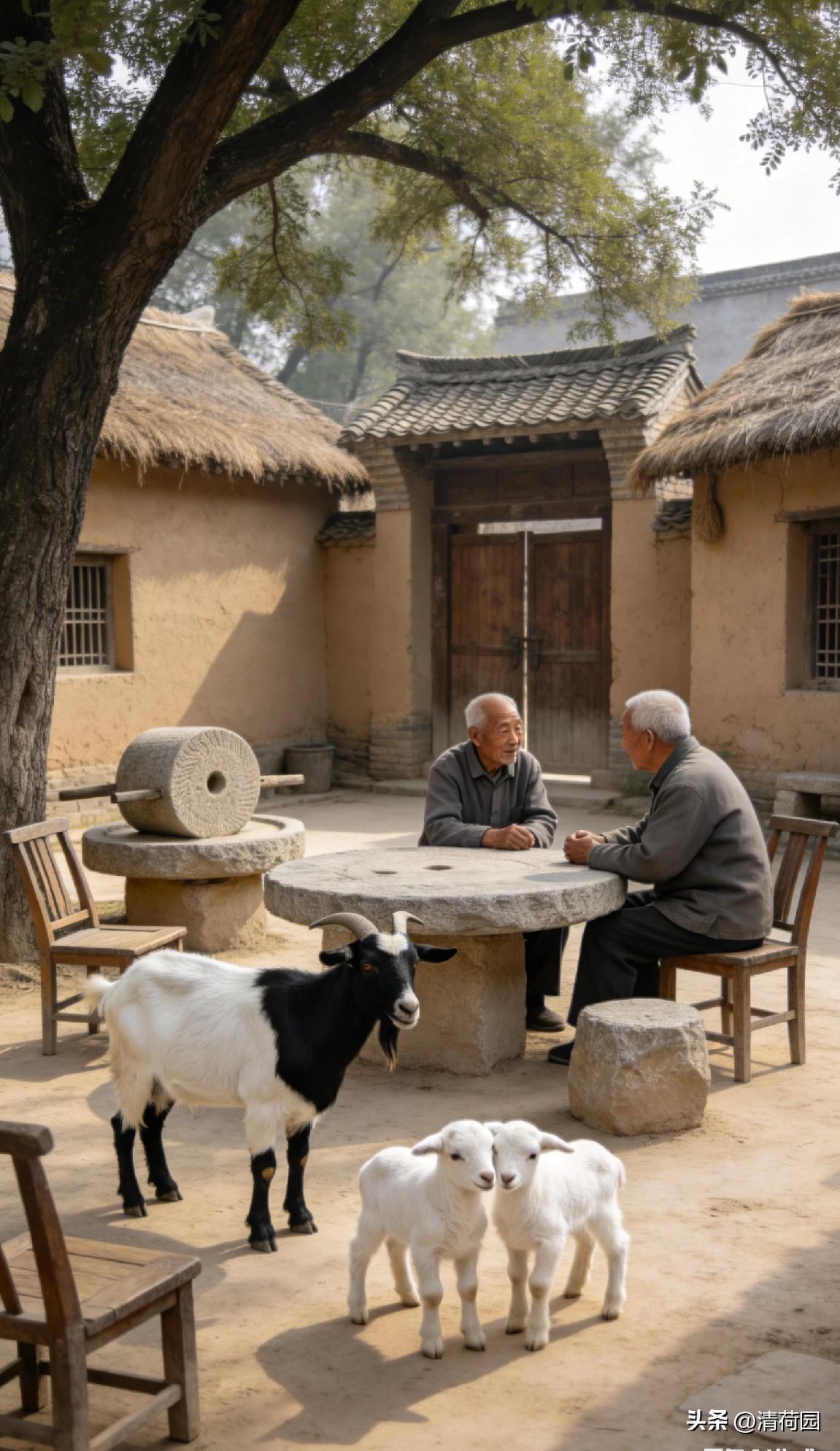 世人皆言知足难，
逐利追名心未安。
广厦千间眠七尺，
珍馐百味不过餐。

春有百