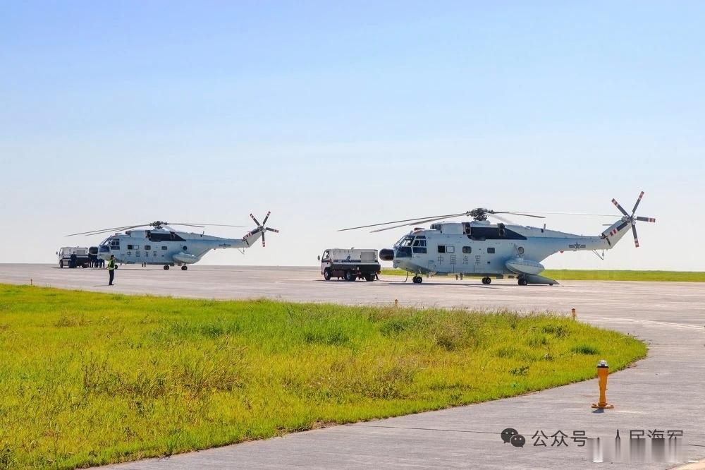 北航某场站同场保障不同机型完成既定任务 ​​​
