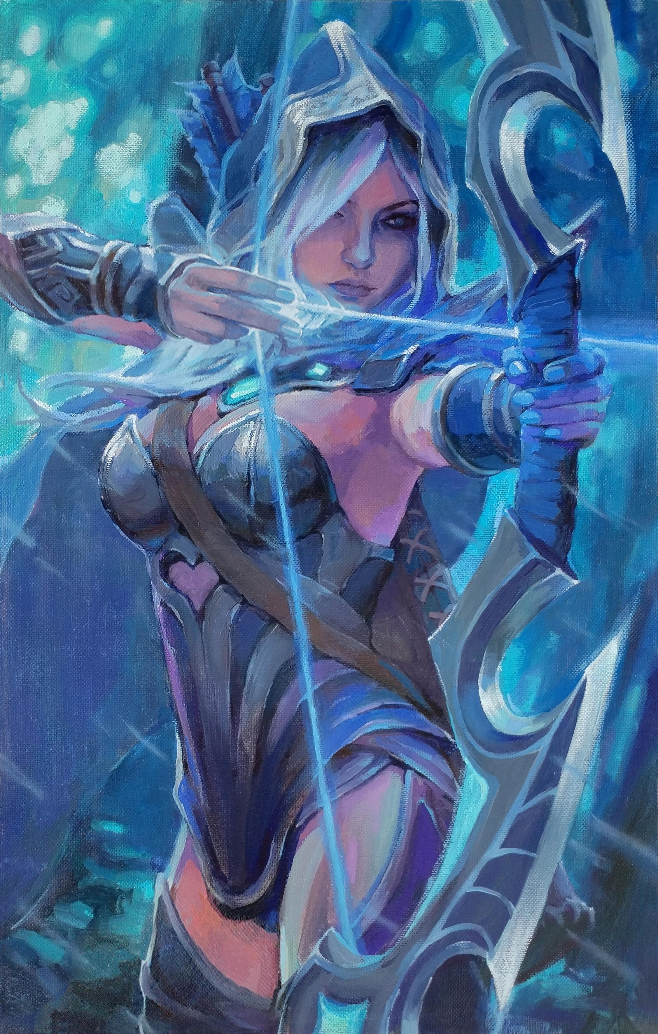 小黑油画dota2美图dota2DOTA2 by RNA1SSNC 