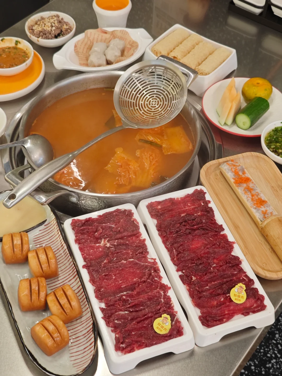 入冬的仪式感来自一顿牛肉火锅❗