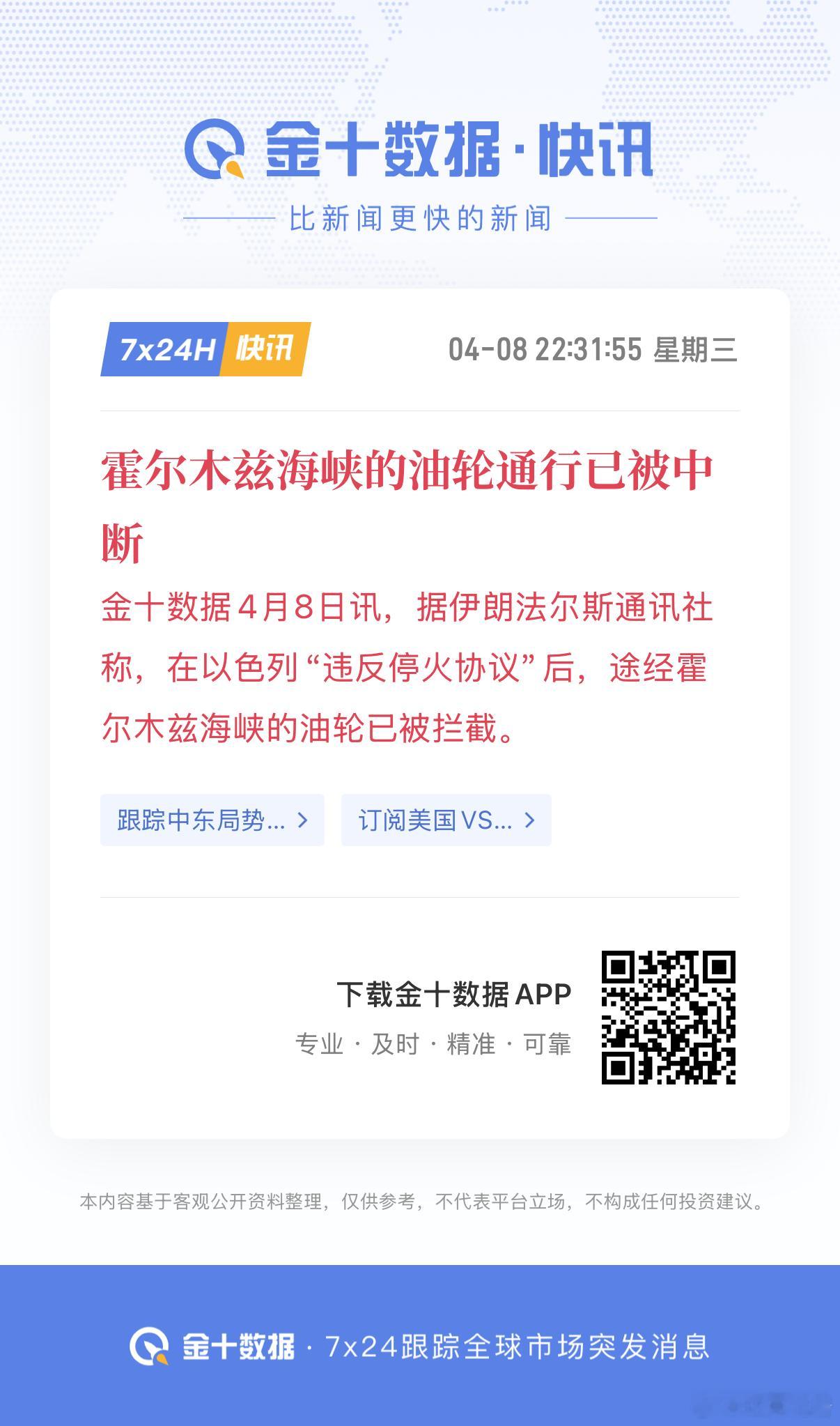 霍尔木兹海峡又关了，一天都没坚持到