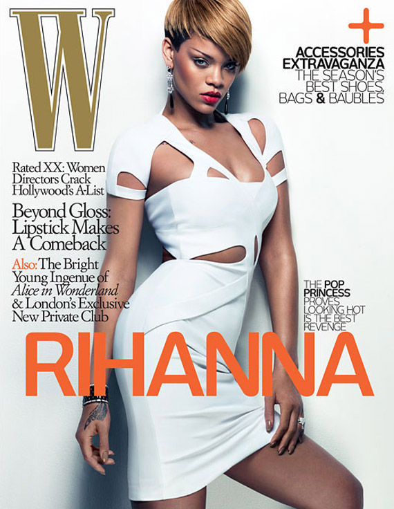 顺道回顾一下 Rihanna 与 W Magazine 的封面合作 ，姐出道以来