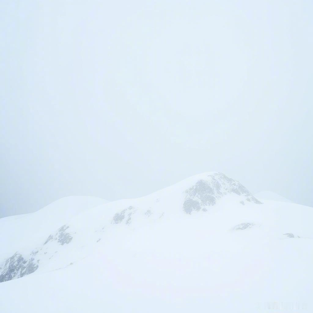 洁白的雪山，仿佛时间静止，心灵得到了洗涤。❄️✨在这宁静的冬日，感受自然的原始美