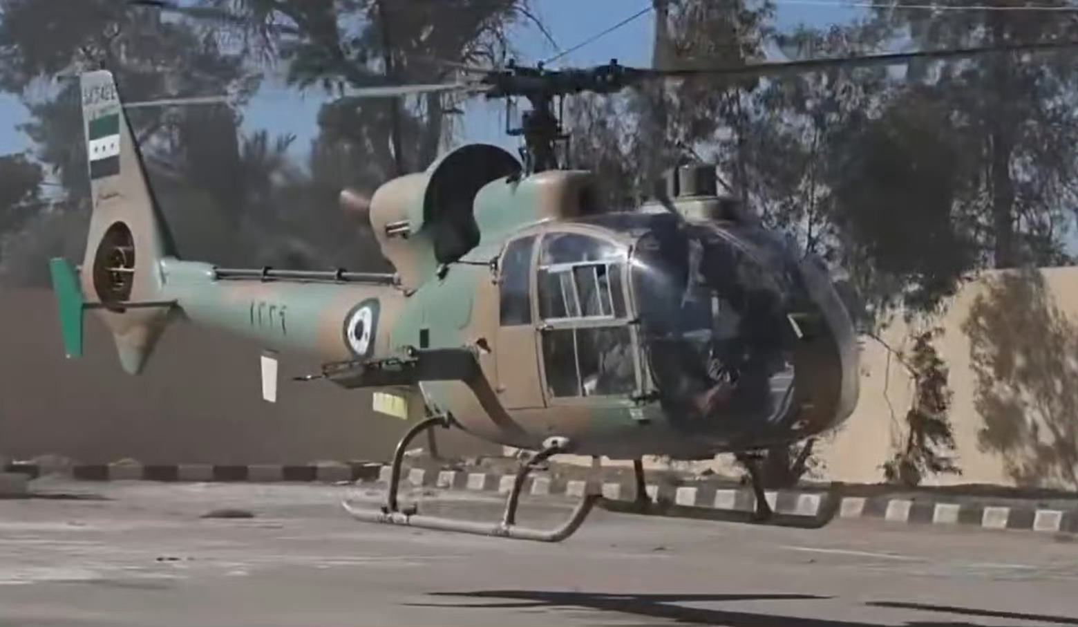 烽火问鼎计划当年在老阿萨德手下打过过以色列坦克的法制小羚羊直升机，现在又成了朱拉