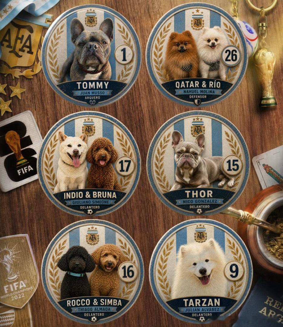 啊😁太可爱了🐶你最喜欢哪位冠军狗狗？😍（创作者mym.k9）阿根廷国家队2