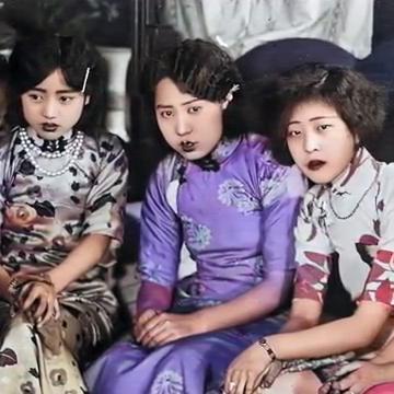 100年前哈尔滨有多时尚？美女如云，现在看依然很潮。
100年前的哈尔滨有多时尚