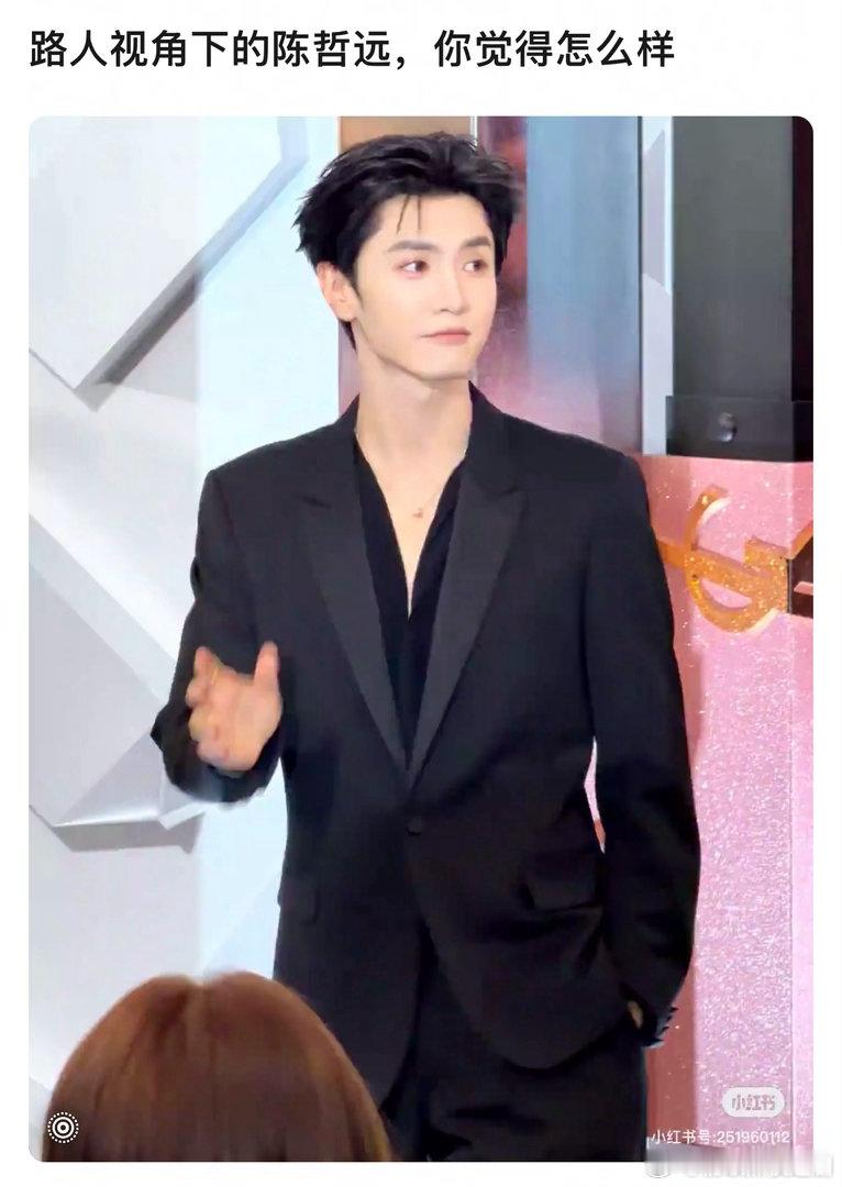 路人视角下的陈哲远，感觉怎么样？ 