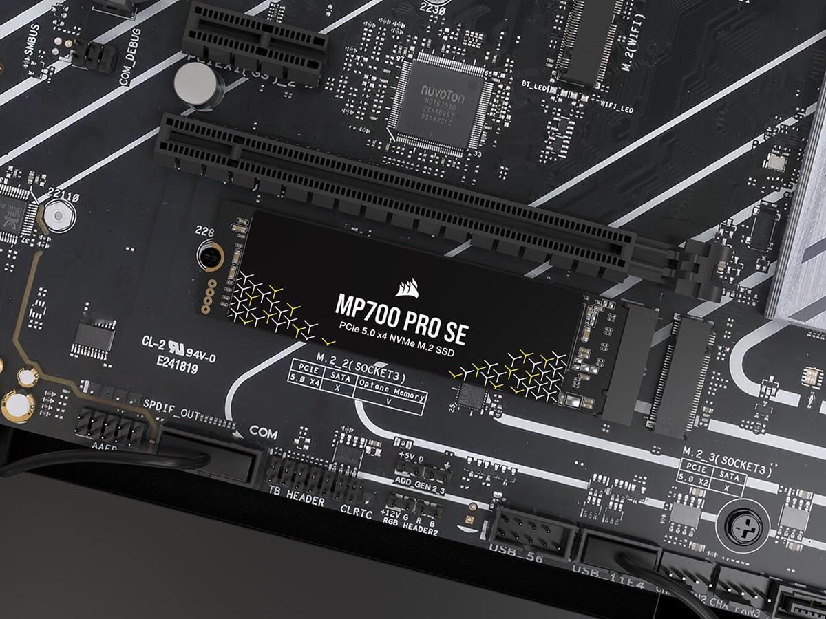 【美商海盗船发布MP700 PRO SE PCIe 5.0 SSD】近日，美商海