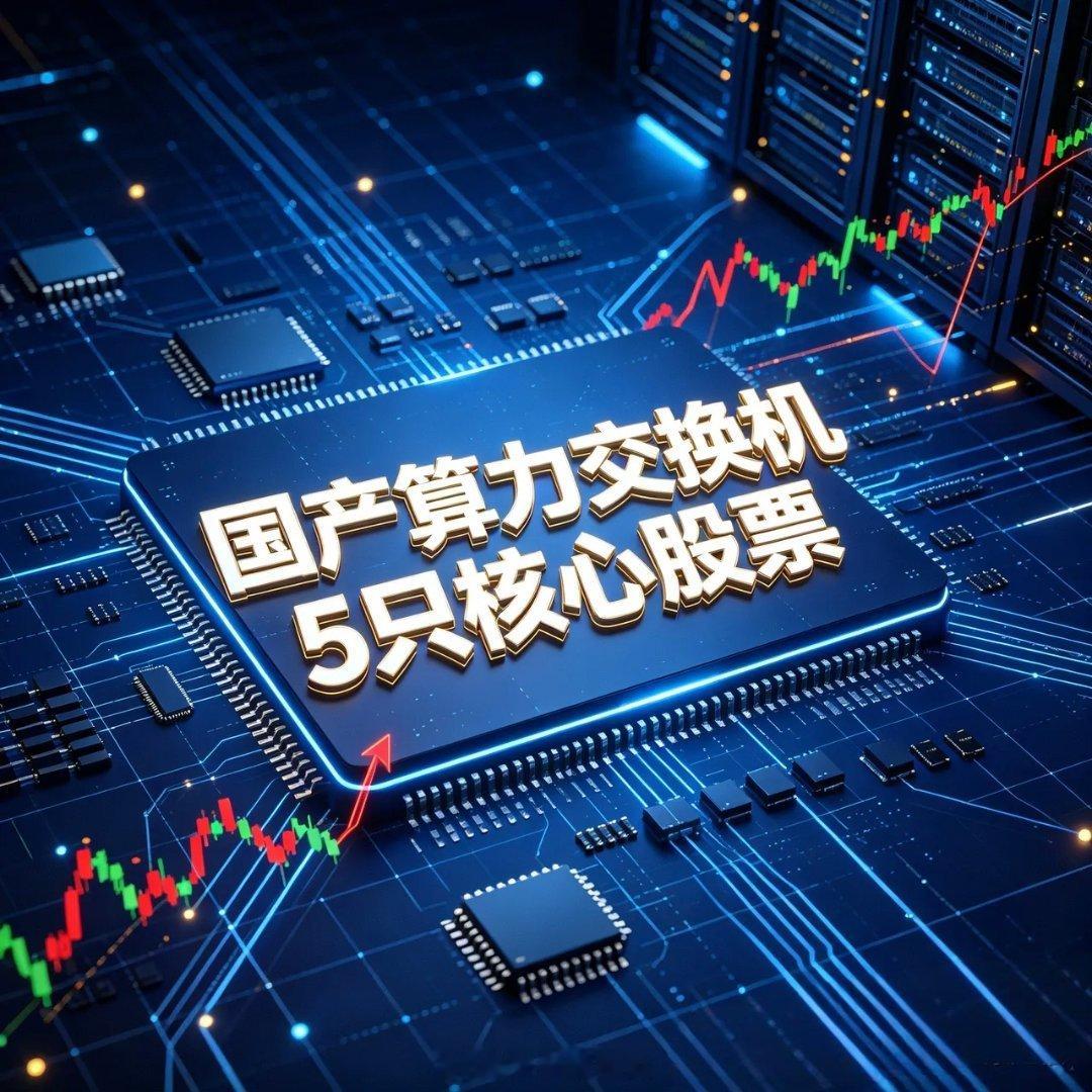 国产算力交换机5只核心股票紫光股份000938行业地位：旗下新华三国内交换机市场