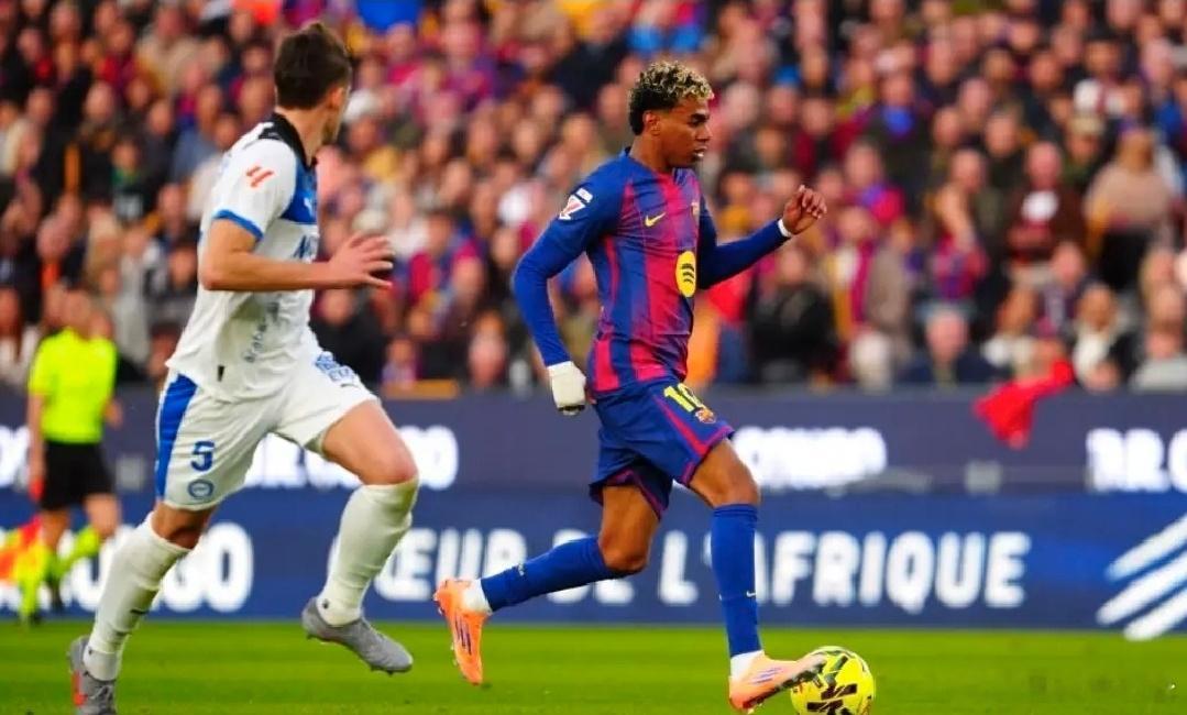 巴塞罗那3-1阿拉维斯西甲豪门巴塞罗那在周中的欧冠同样输球，在斯坦福桥球场0-3