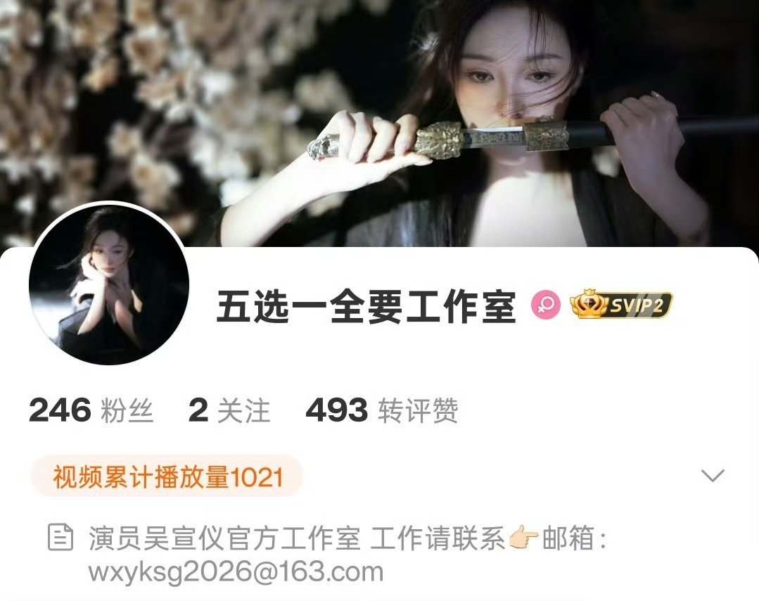 吴宣仪新公司叫祎琏文化 结束十年经纪合约，吴宣仪迈出独立发展新步伐。以本名“吴祎