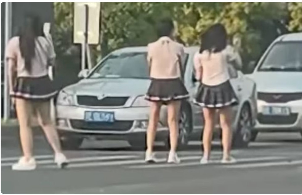 网红圈掀起新浪潮，在斑马线拦车跳舞，多位女网红被逮捕处理 