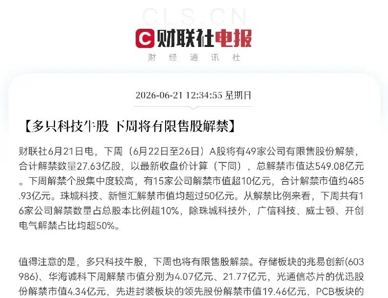 不好了，不好了，一个利空消息来了，就在刚刚，我无意看到这条消息，心里又五味杂陈，