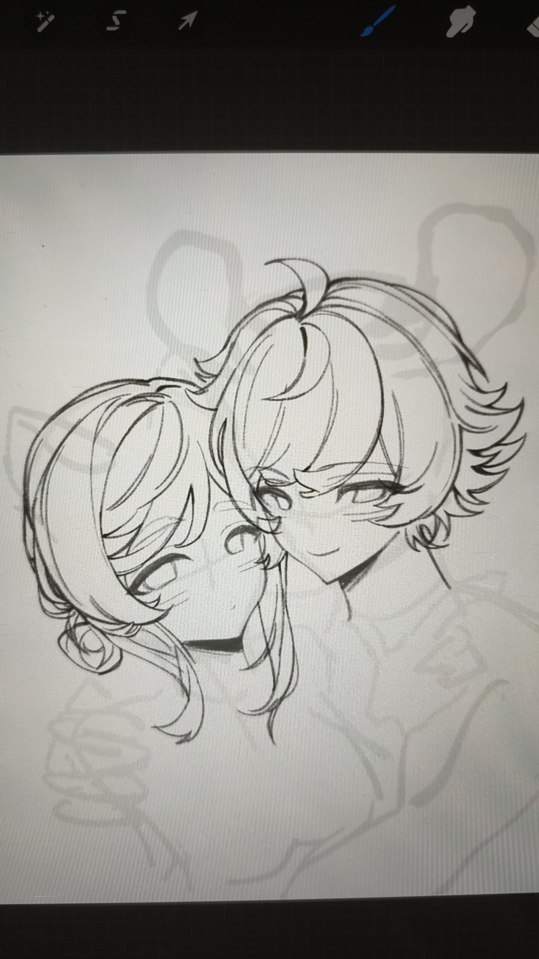 2000约了一张草稿……btd致歉，其实是单主自带价200约的贴贴🤲感谢支持