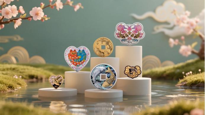 造币工艺天花板？2026吉祥文化金银纪念币发行，每一枚都是艺术品！

中式工艺的