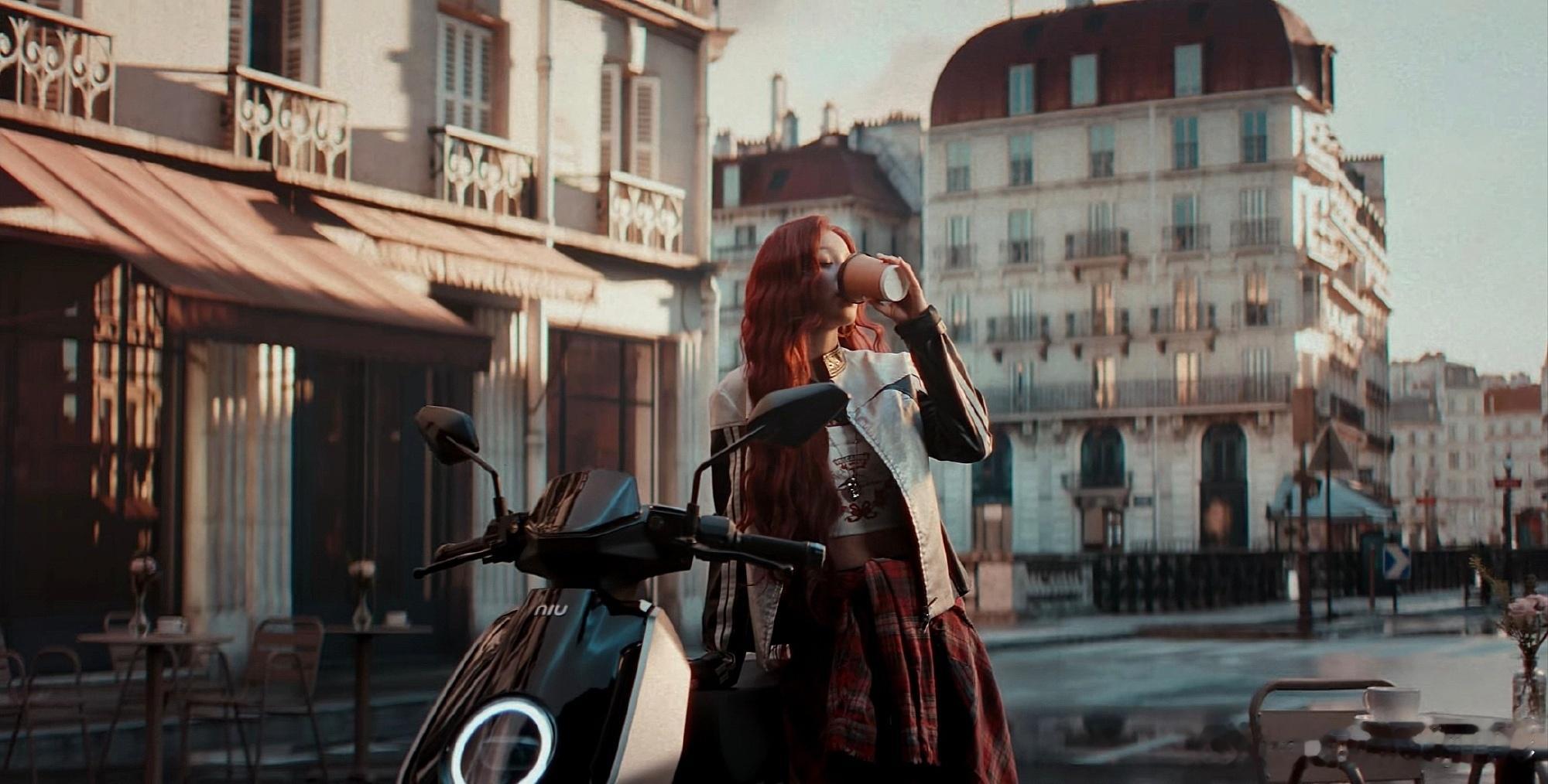 宋雨琦小牛电动全球品牌代言人 【粉紫夜行，自在追风｜我和宋雨琦同款小牛电动的故事