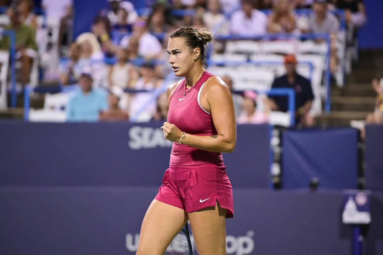 WTA500华盛顿站八强对阵揭晓：

[1]萨巴伦卡 vs ［6］阿扎伦卡
[W