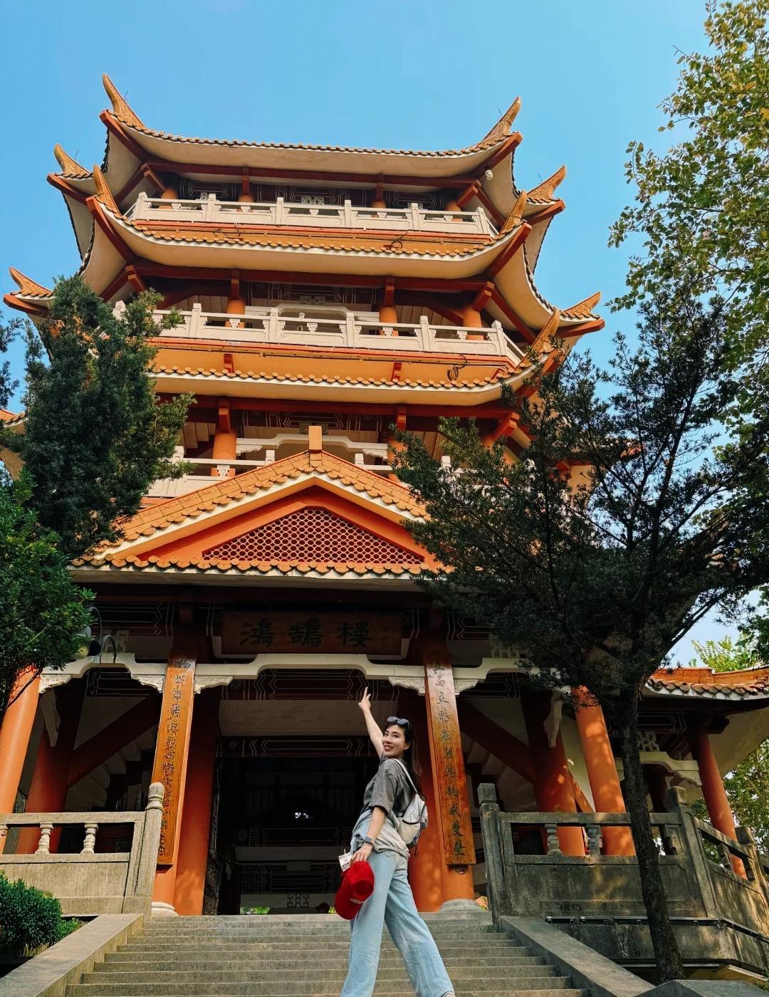 🍁 广州冬日顶流！麓湖水杉红成油画啦～
12月中到1月底的麓湖，落羽杉从翠绿渐