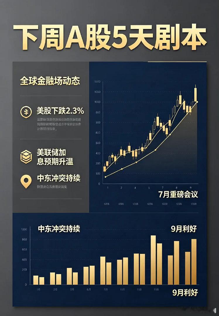 高考第一天一觉醒来,美或用伊朗资产赔偿海湾盟友,下周A股5天剧本来了！一、热点消