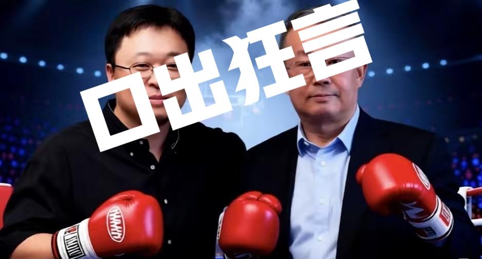 这两个人都口出狂言，明确违反互联网核心价值观，应该立即封禁，不要让其再乱说话，为