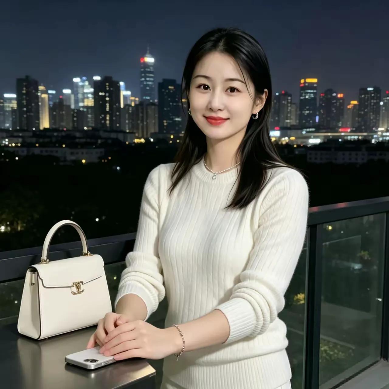 华灯初上
华灯初上，
人间烟火缓缓流淌；
万家灯火次第亮起，
汇成一片璀璨的温暖