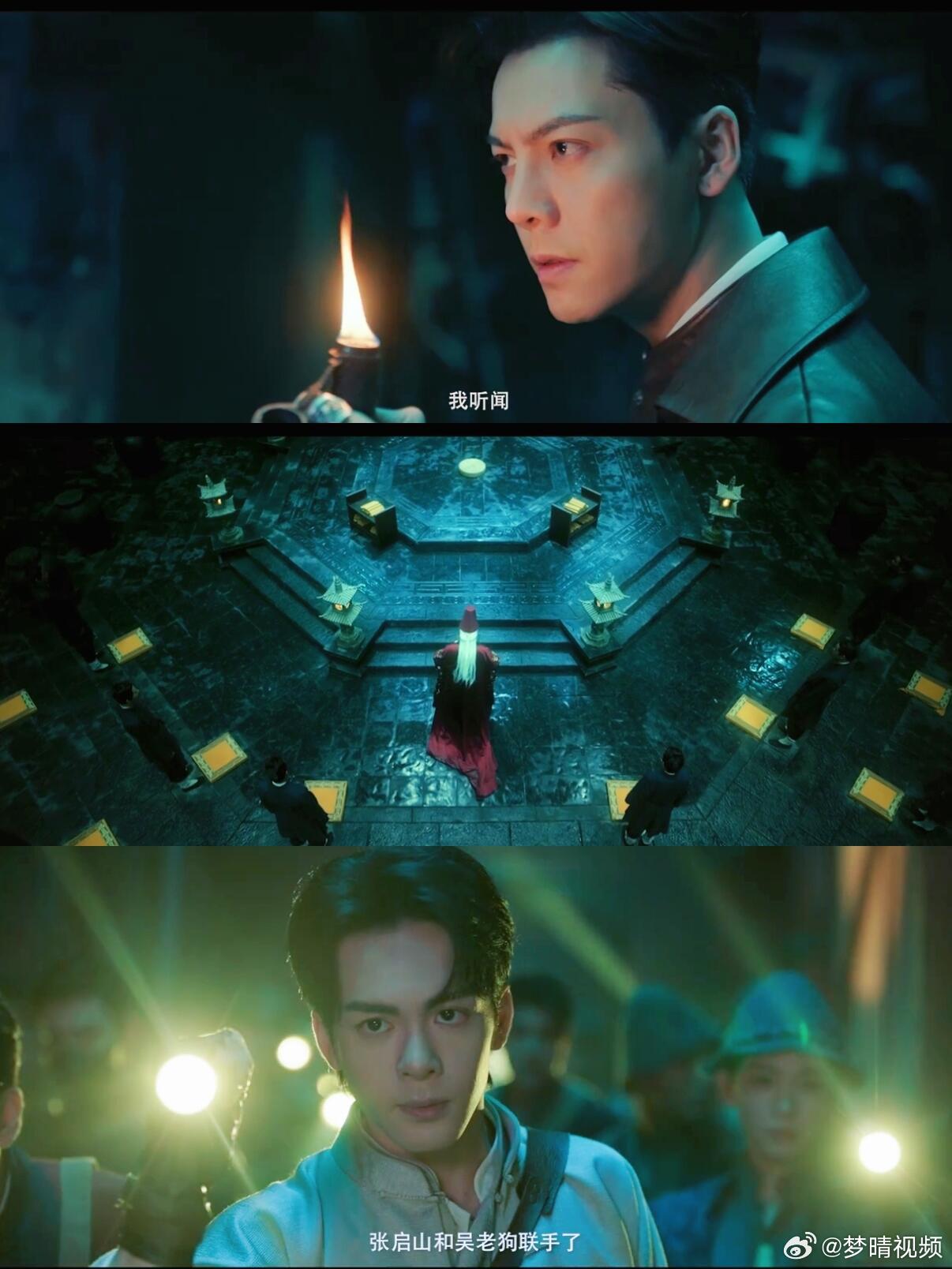 九门纸嫁衣九门无头戏台和隔世楼幻境细节拉满，九门这中式诡谲感，完全对标纸嫁衣的感